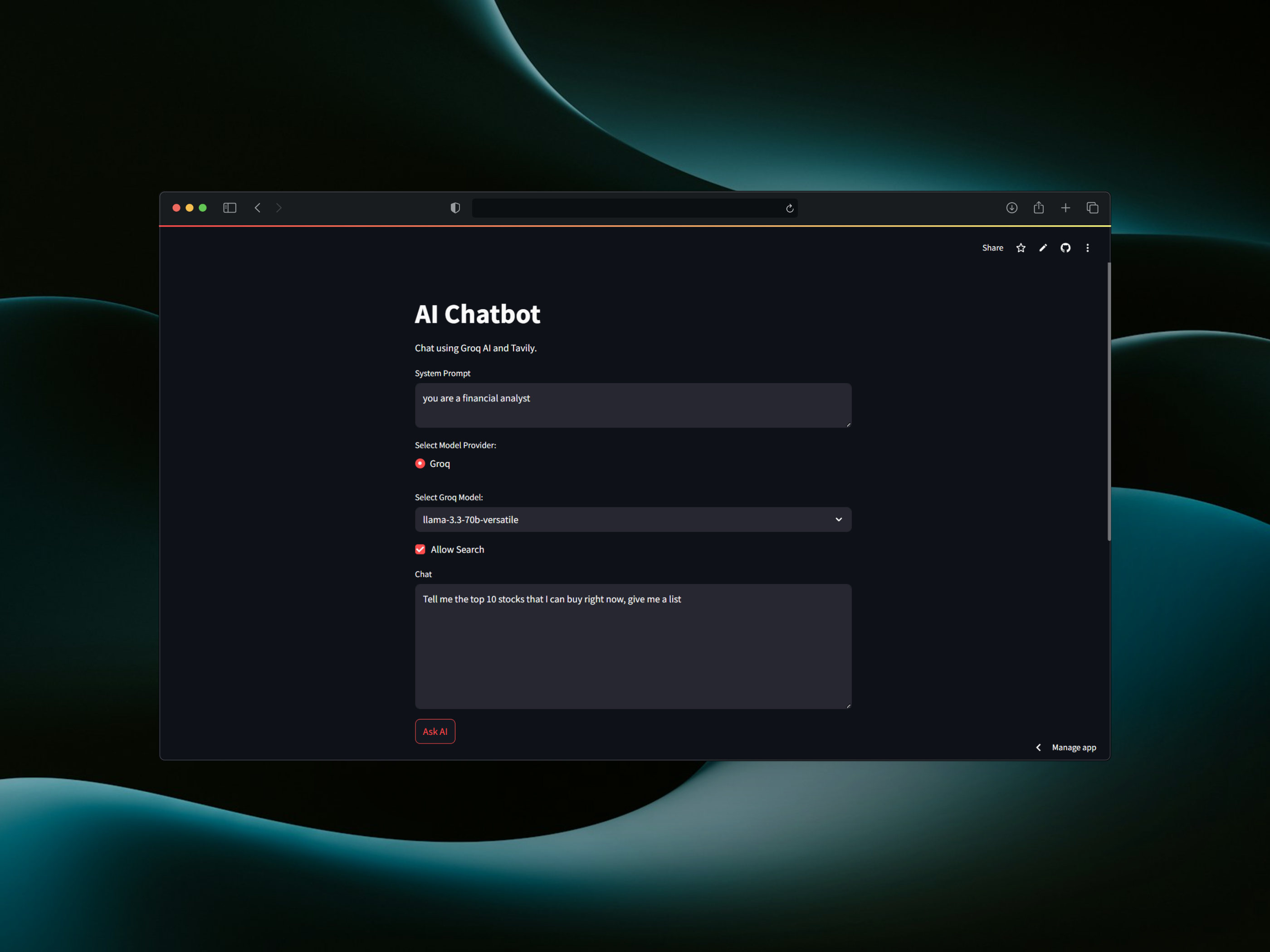 AI Agent Chatbot